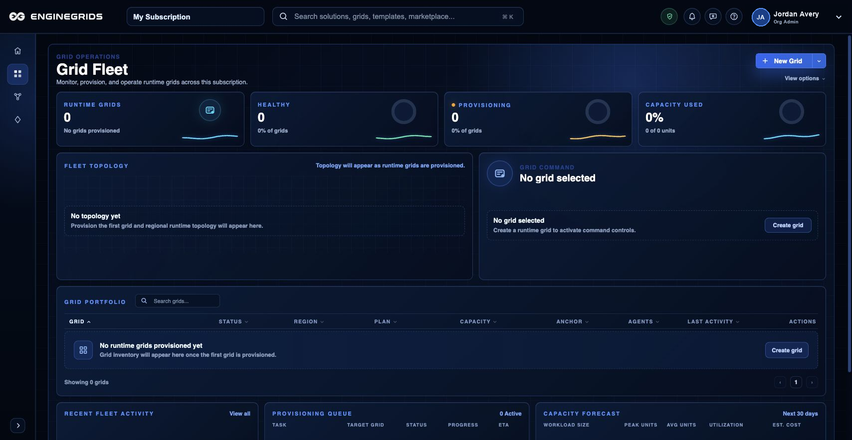 Runtime controls